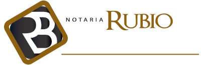 logotipo notaria rubio barboza en cajabamba