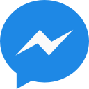 icono de contacto por facebook messenger